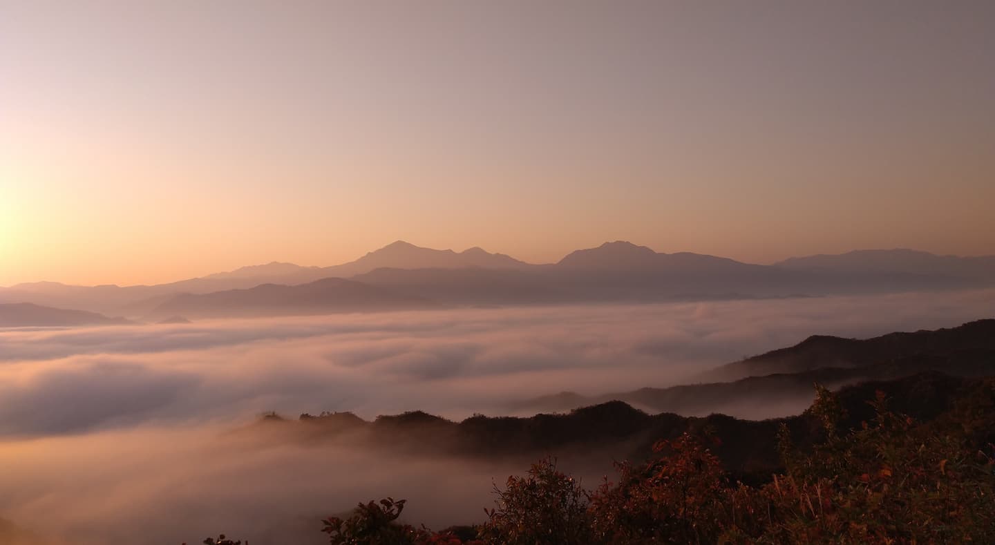 枝折峠の雲海